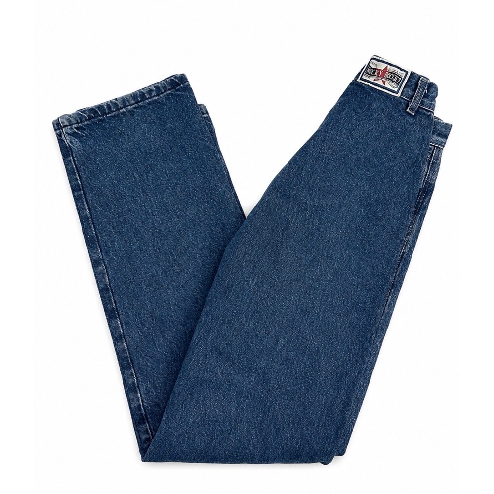 Vintage Rocky Rockies Girls 14 Slim High Rise Western Jeans USA Cotton